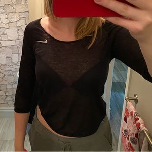 Nike 3/4 sleeve tee